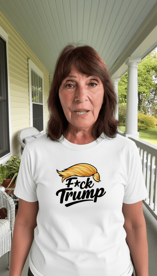 Fuck Trump T-Shirt - Bold Anti - Trump Graphic Tee for Activists - Good Trouble Fashion