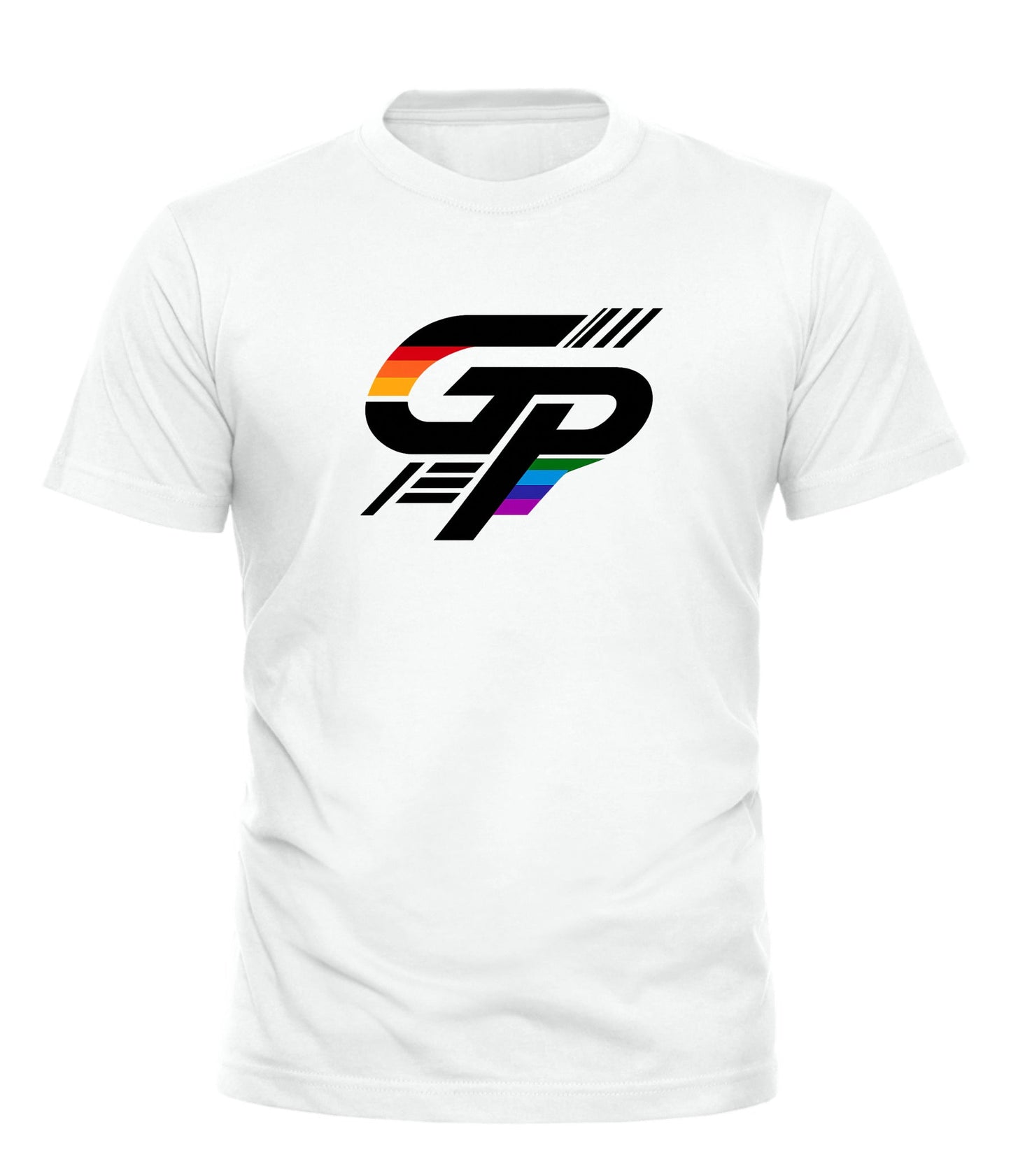 Gay Power Pride Workout Tee - Embrace Your Strength with Pride - Good Trouble Fashion