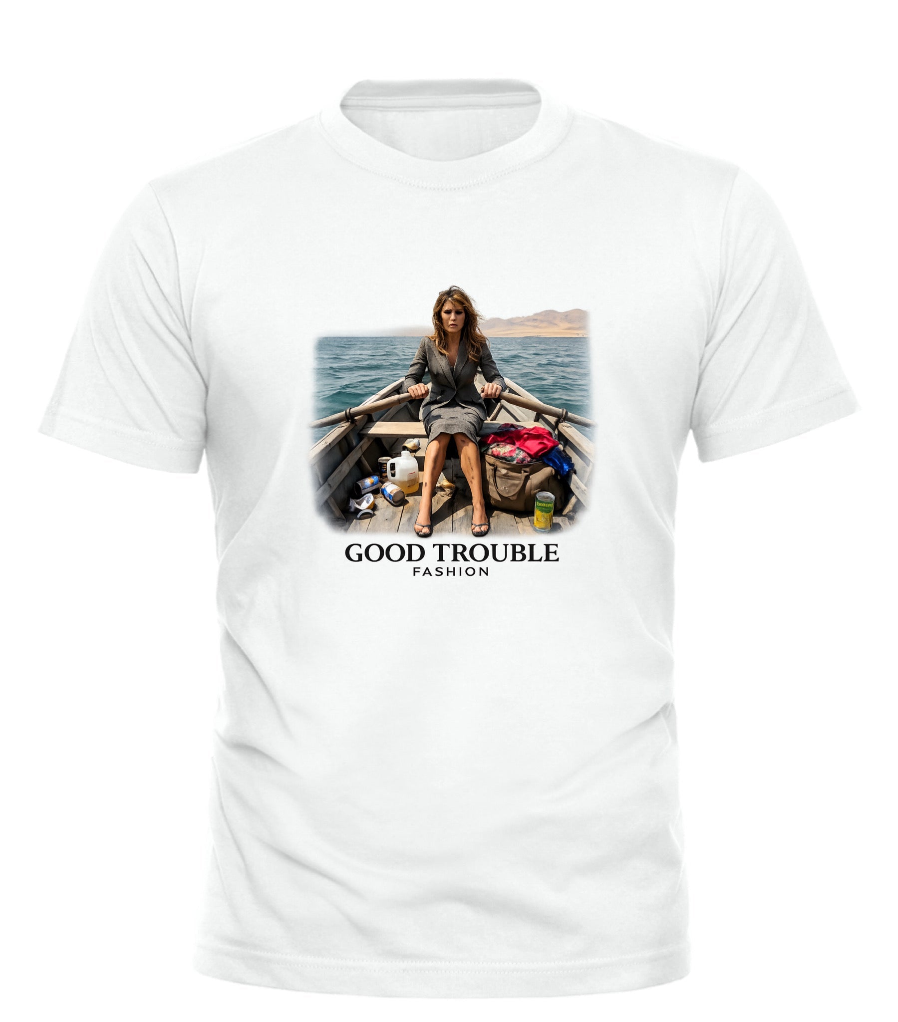 GET OUT MILANIA TEE - Good Trouble Fashion