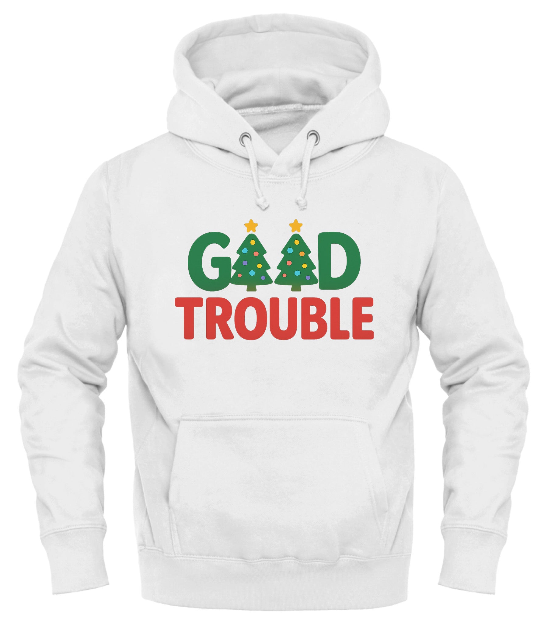 Good Trouble Christmas Sweatshirt by GOOD TROUBLE FASHION
