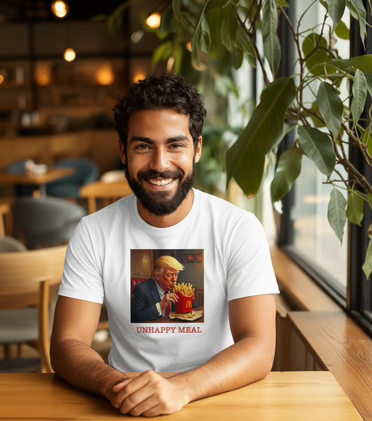 The Unhappy Meal Anti-Trump T-Shirt – Served Cold With Extra Resistance - Good Trouble Fashion
