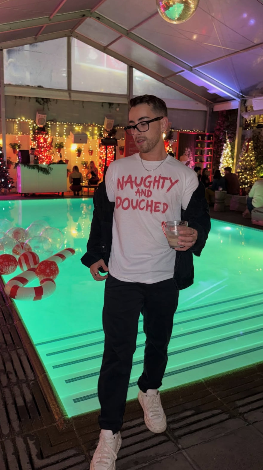 Naughty, Raunchy & Douched Graphic T-Shirt | Bold Funny Statement Tee – Good Trouble - Good Trouble Fashion