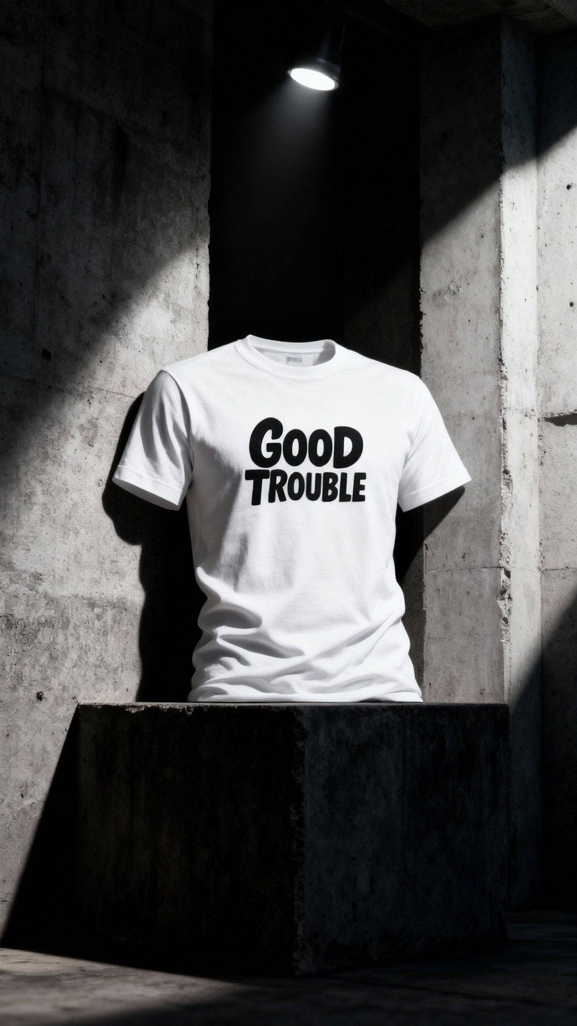 Good Trouble T Shirt - Bold Graphic Tee by Good Trouble Fashion - Good Trouble Fashion