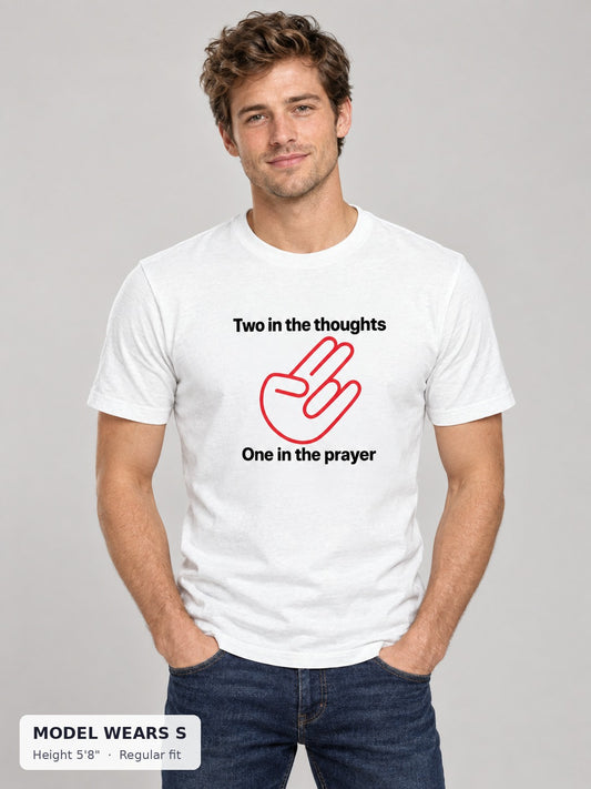 Gun Violence Policy Tee on a slim model wearing size S, 5'8" - Good Trouble Fashion