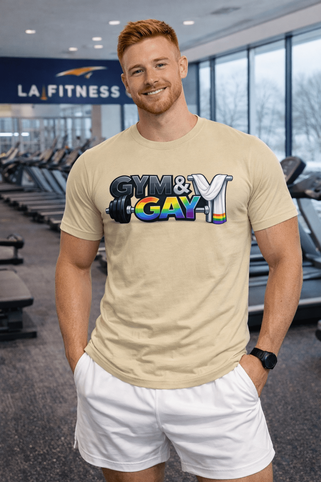 Gym Pride Fitness Tee | Good Trouble Fashion - Good Trouble Fashion