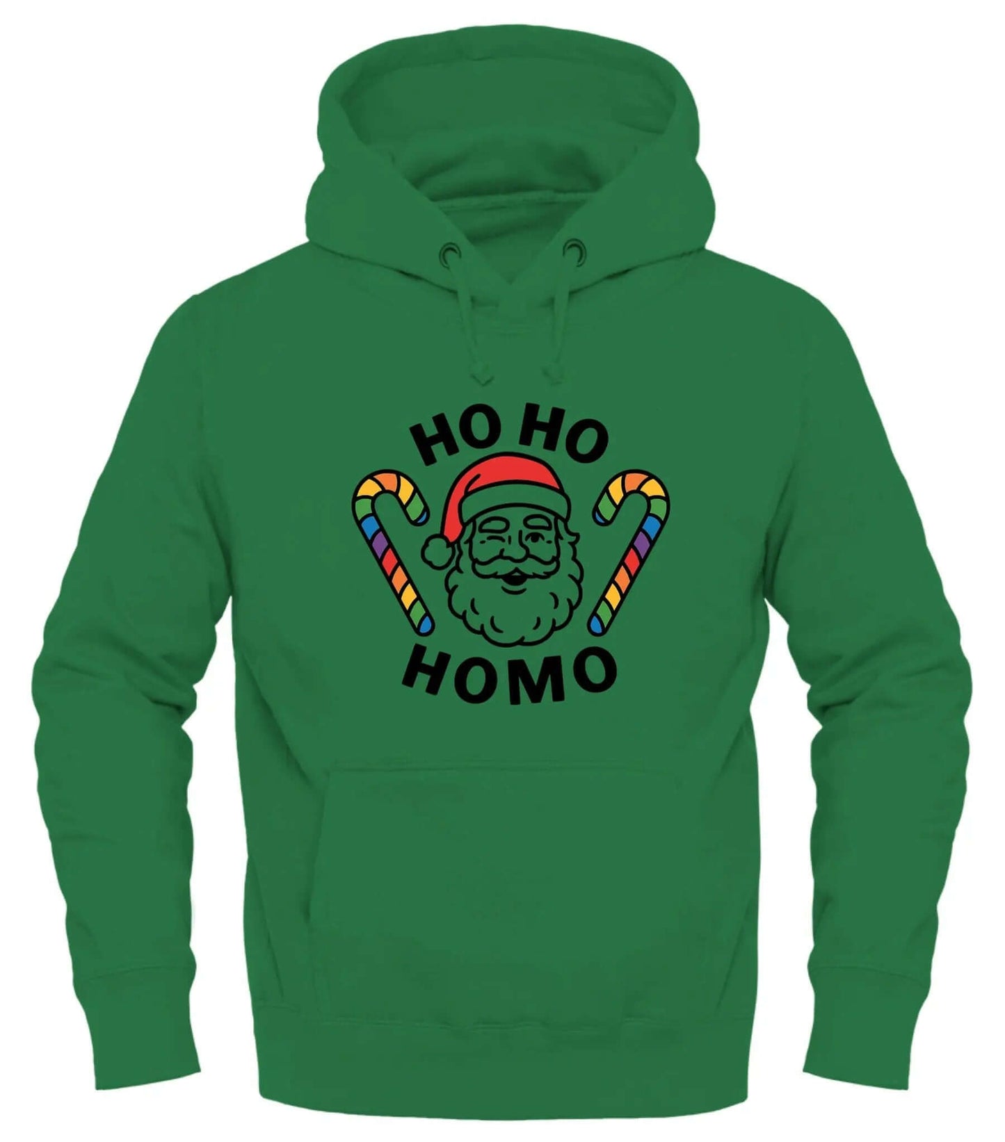 HO HO HOMO Holiday Hoodie - Celebrate with Good Trouble Fashion - Good Trouble Fashion