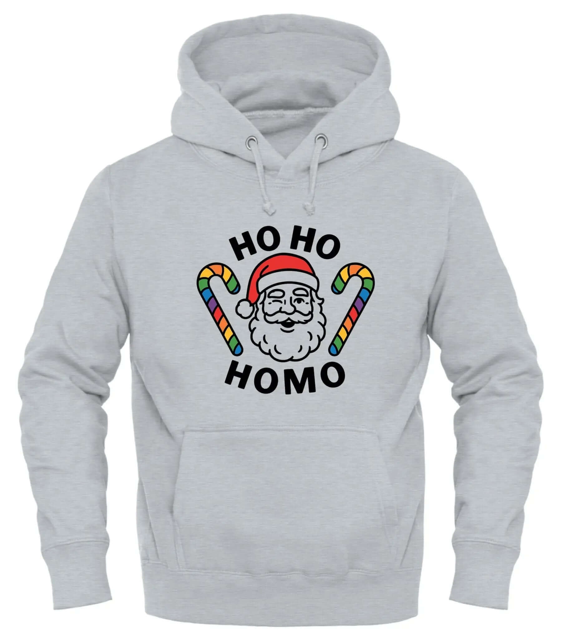HO HO HOMO Holiday Hoodie - Celebrate with Good Trouble Fashion - Good Trouble Fashion