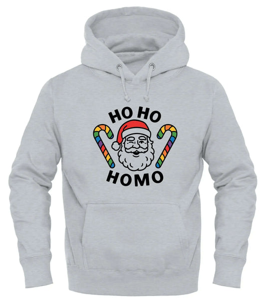 HO HO HOMO Holiday Hoodie - Celebrate with Good Trouble Fashion - Good Trouble Fashion