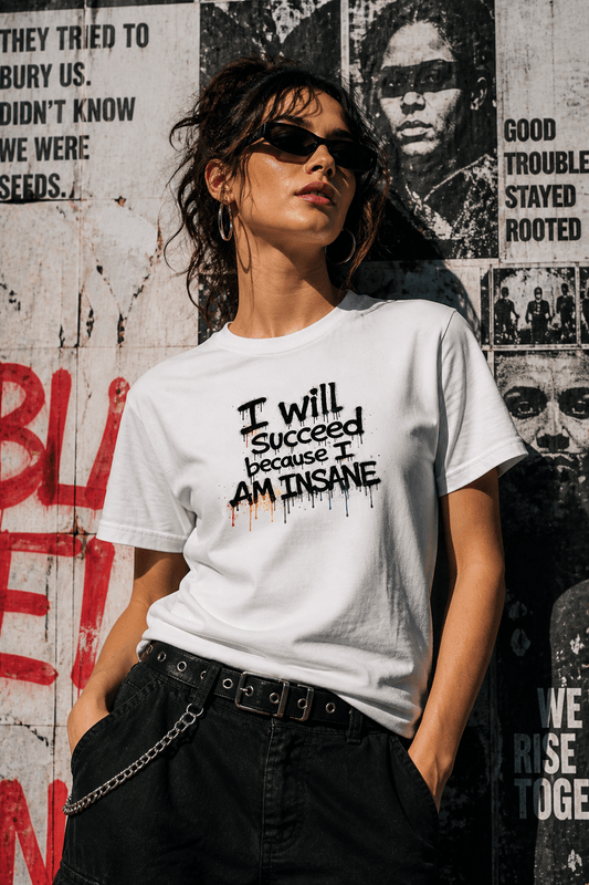 I will succeed T-shirt - Inspire Achievement and Confidence - Good Trouble Fashion