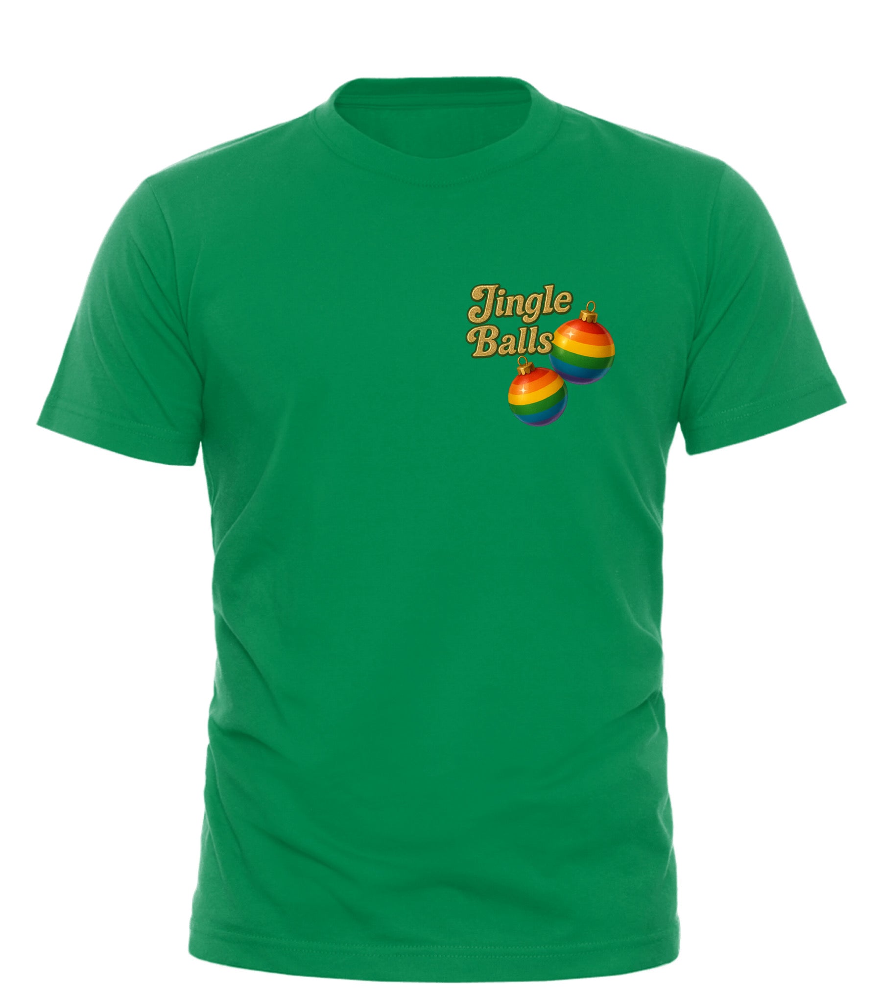 Good Trouble Fashion Jingle Balls Christmas Tee