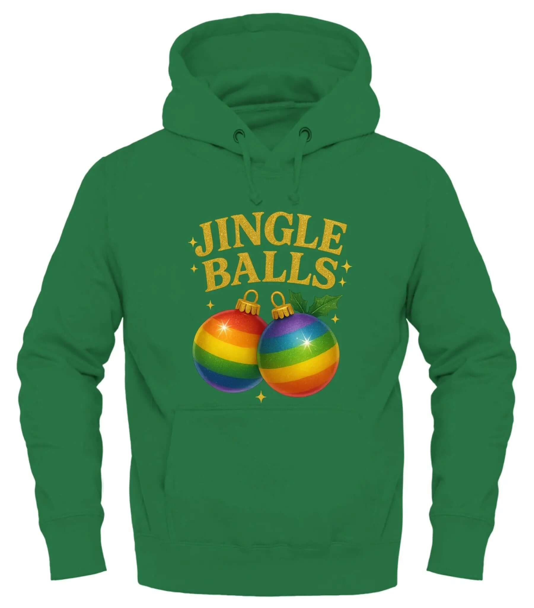 Jingle Balls Holiday Hoodie - Good Trouble - Good Trouble Fashion
