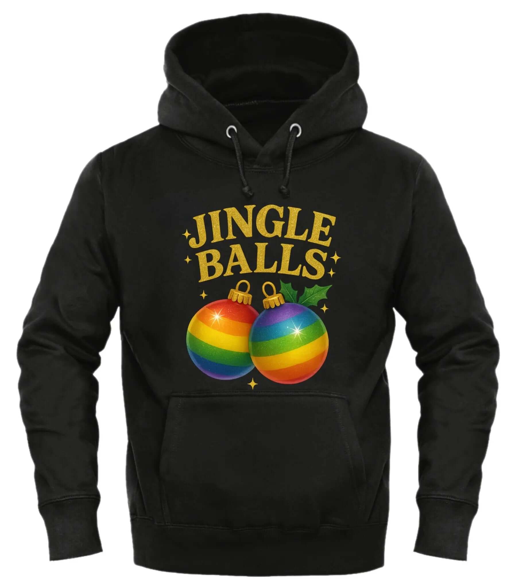 Jingle Balls Holiday Hoodie - Good Trouble - Good Trouble Fashion