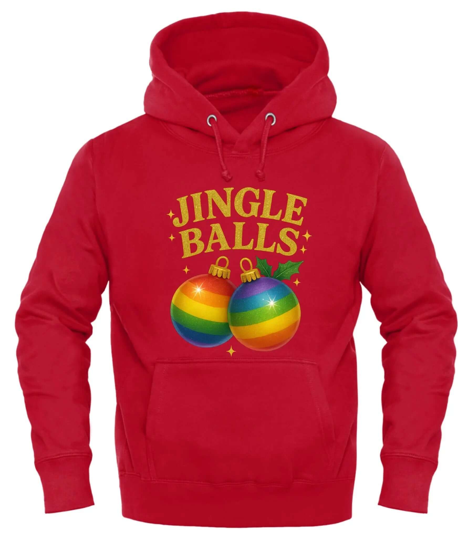 Jingle Balls Holiday Hoodie - Good Trouble - Good Trouble Fashion