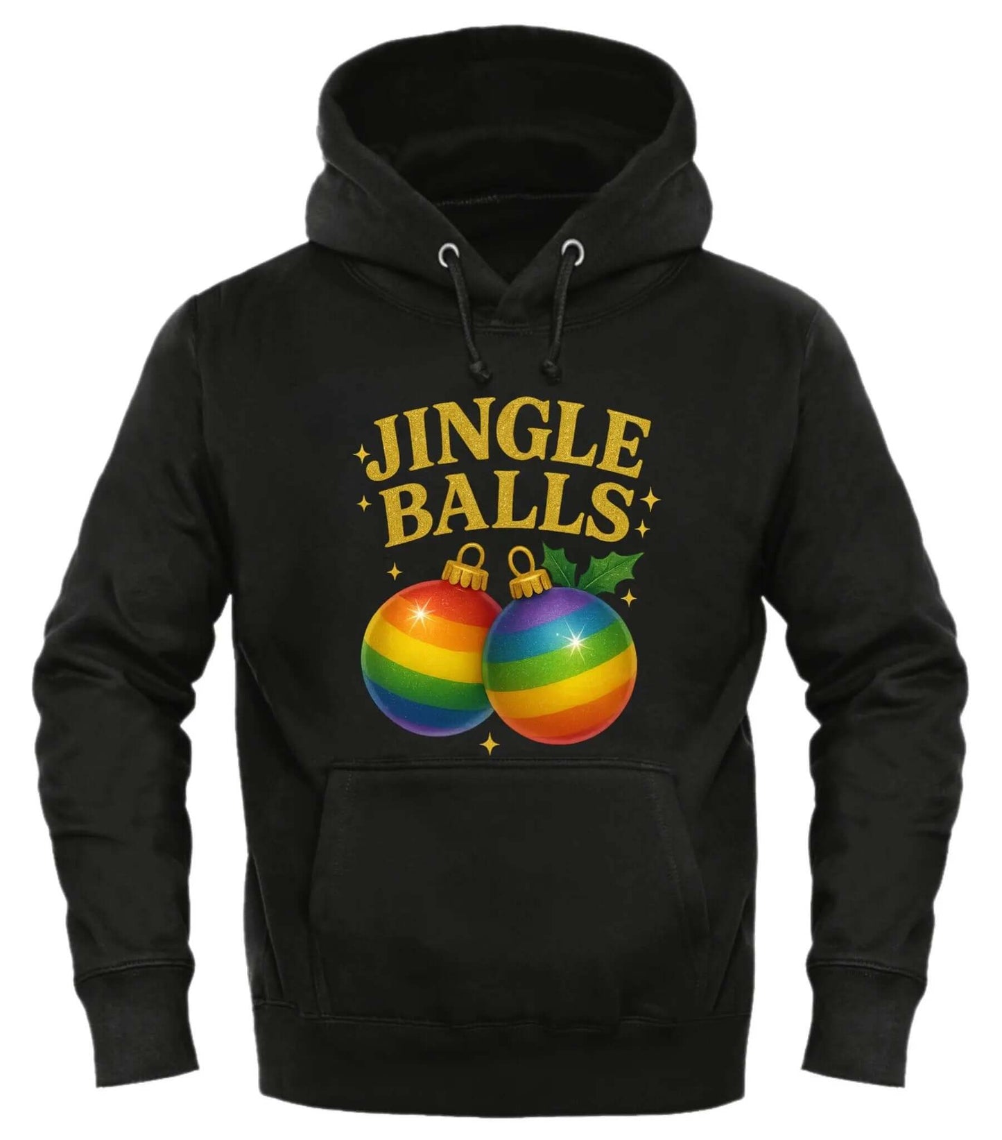 Jingle Balls Holiday Hoodie | Good Trouble Fashion - Good Trouble Fashion