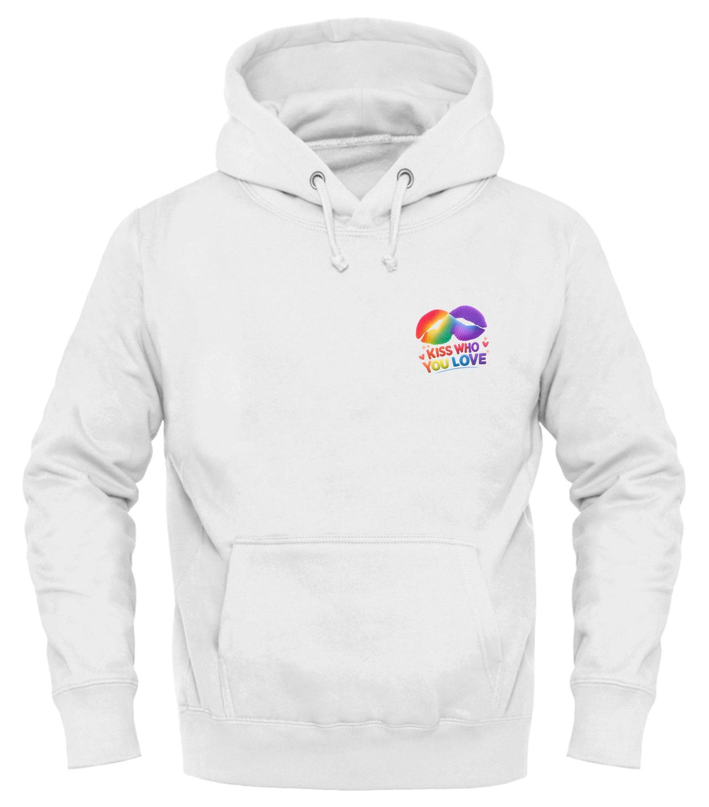 Kiss Who You Love Hoodie – A Pride - Forward Celebration of Love - Good Trouble Fashion
