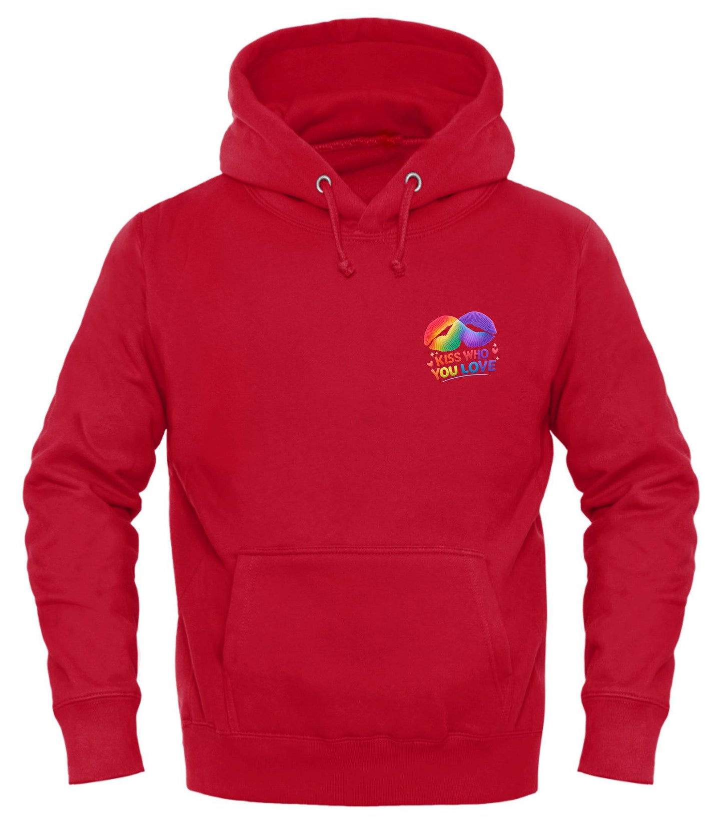 Kiss Who You Love Hoodie – A Pride - Forward Celebration of Love - Good Trouble Fashion