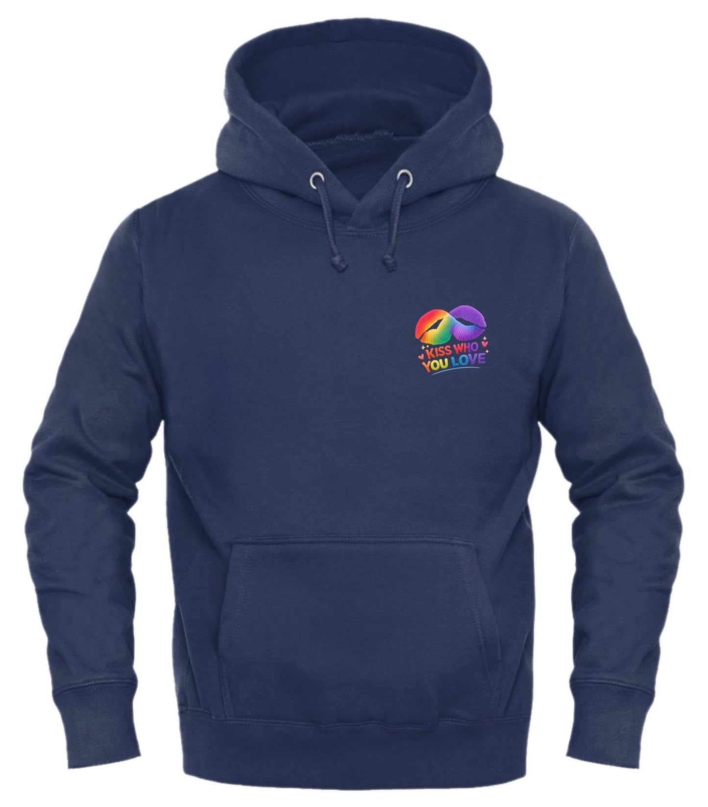 Kiss Who You Love Hoodie – A Pride - Forward Celebration of Love - Good Trouble Fashion