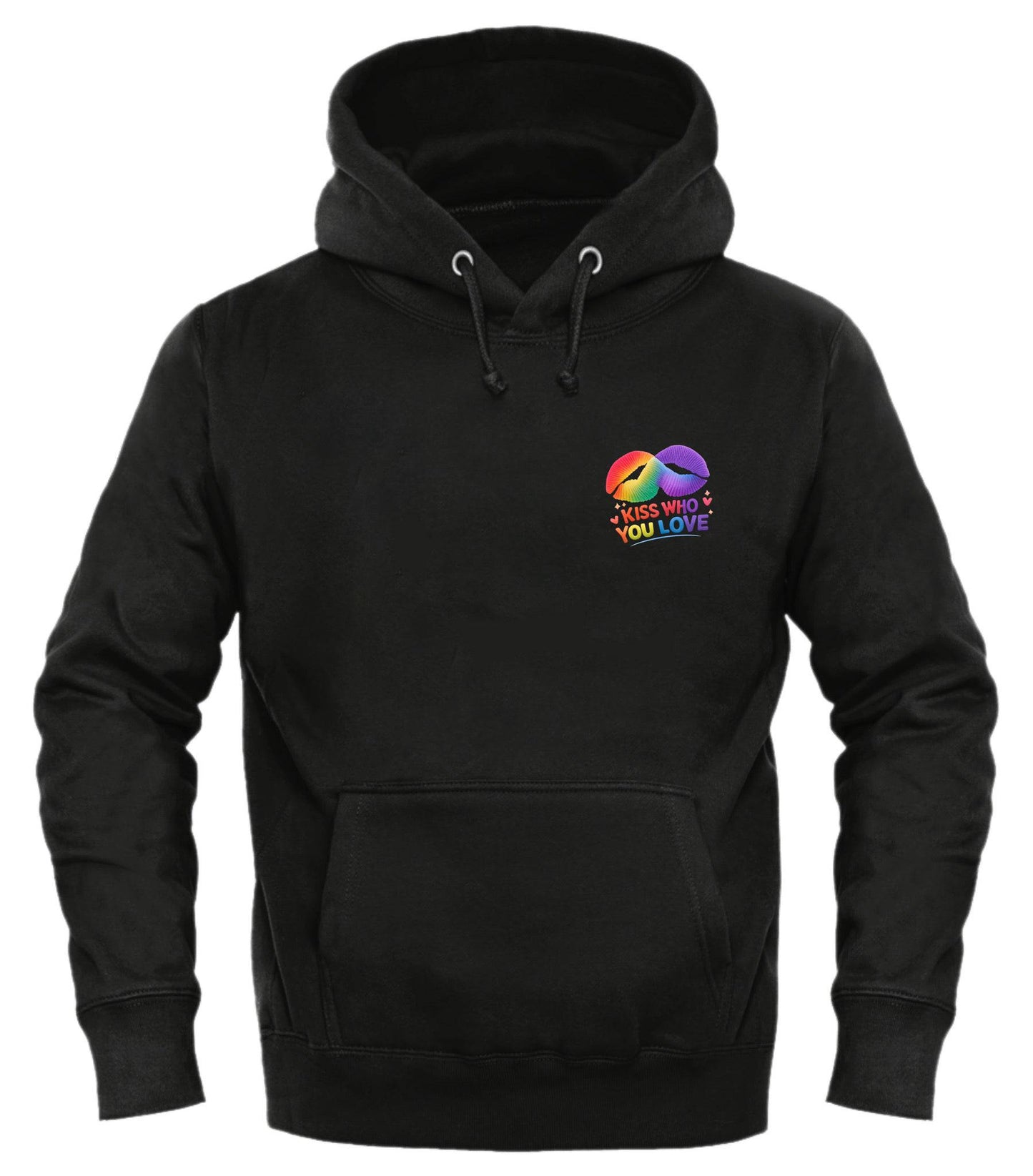 Kiss Who You Love Hoodie – A Pride - Forward Celebration of Love - Good Trouble Fashion