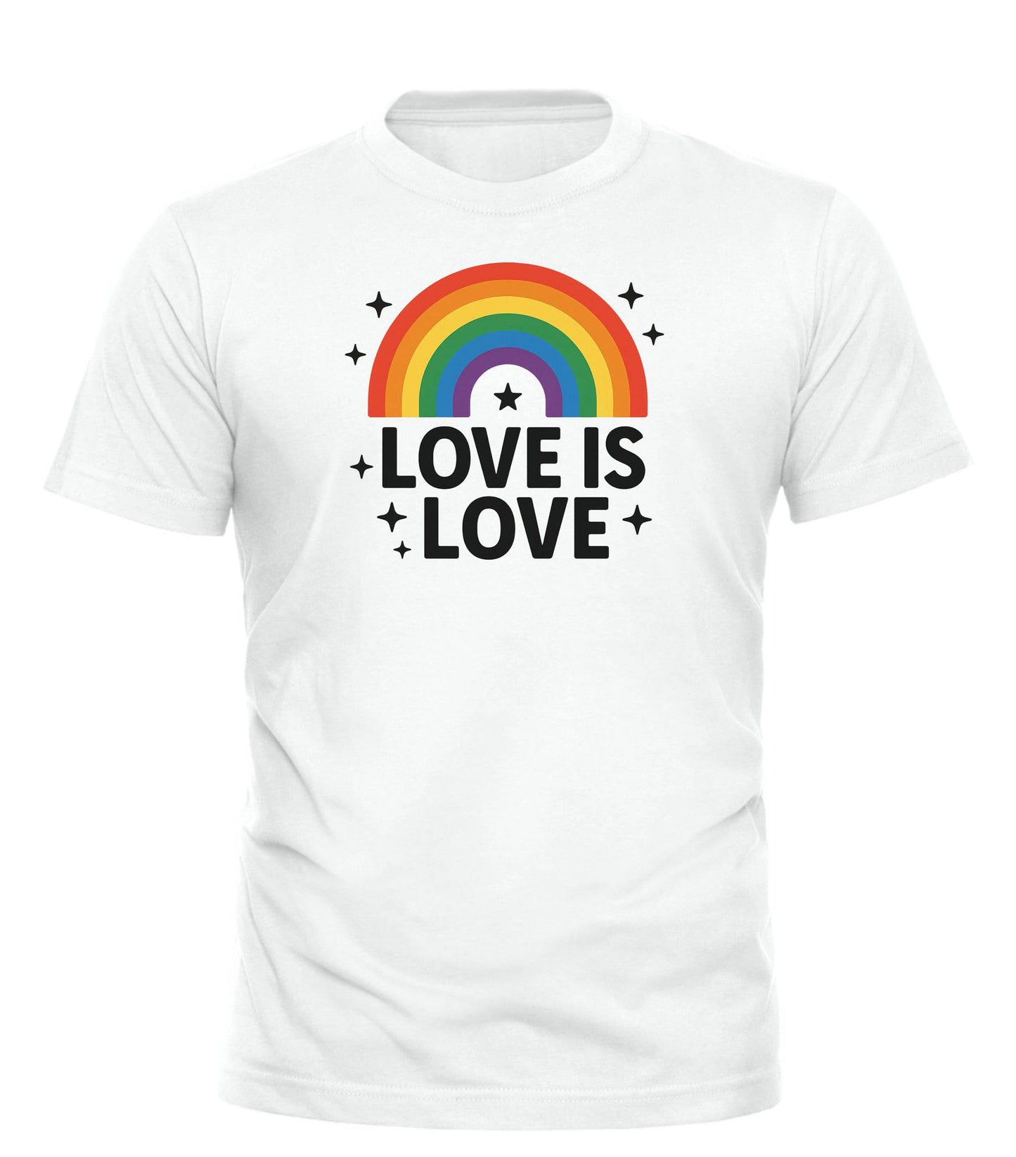 Love Is Love Pride T-Shirt - Celebrate Equality and Authenticity - Good Trouble Fashion
