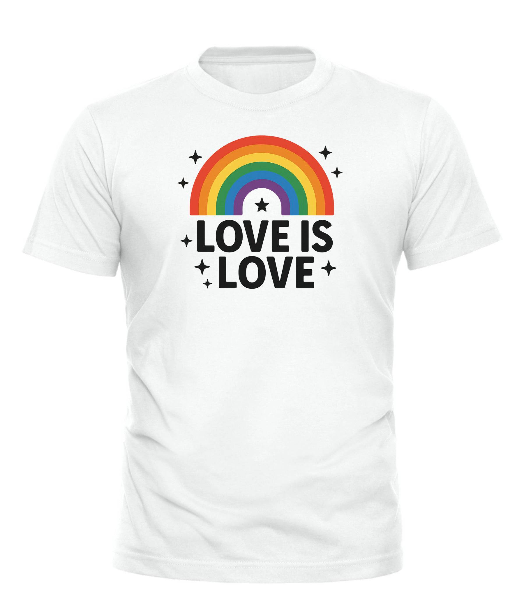 Love Is Love Pride T-Shirt - Celebrate Equality and Authenticity - Good Trouble Fashion