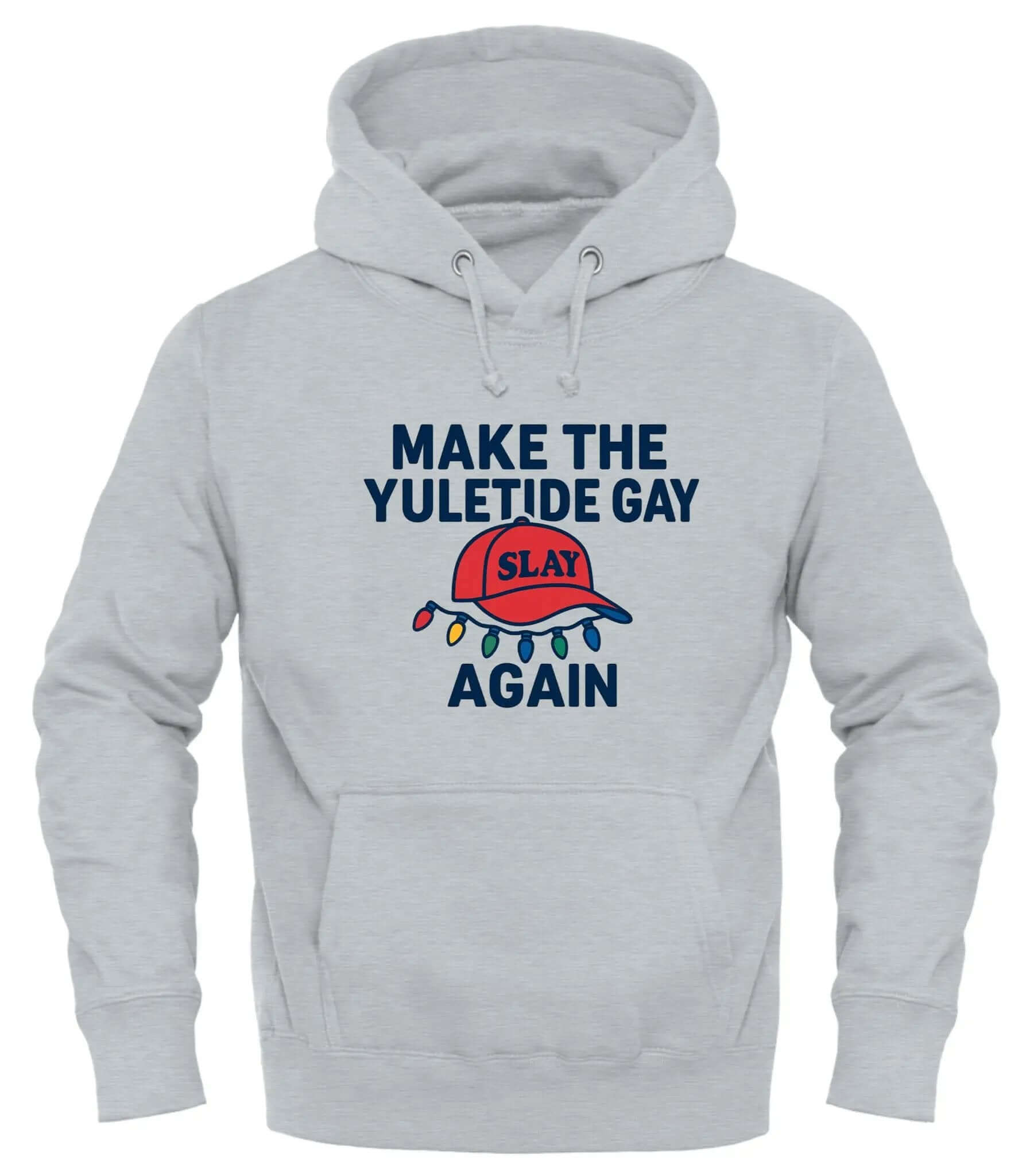 Make the Yuletide Gay Hoodie - Embrace Good Trouble with Festive Style - Good Trouble Fashion