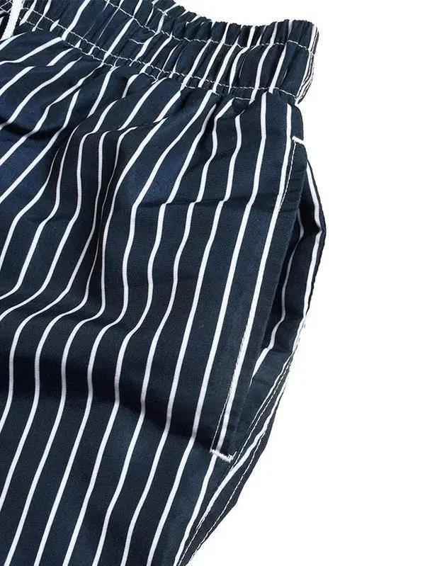 Men's Striped Swim Shorts | Good Trouble Fashion Collection - Good Trouble Fashion