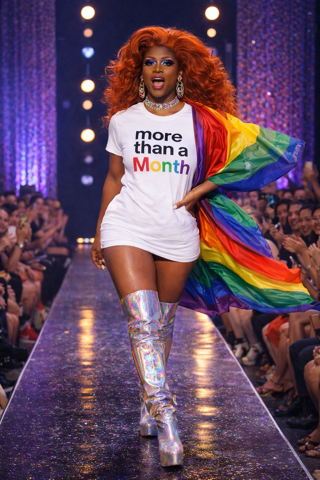 More Than a Month Pride Month Shirt - Good Trouble Fashion