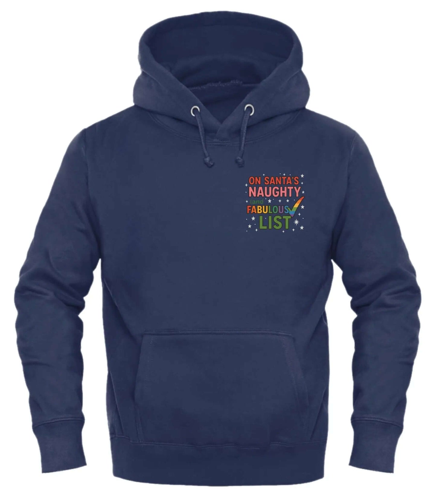 Naughty & Fabulous Holiday Hoodie – Good Trouble Hoodie for Stylish Fun - Good Trouble Fashion