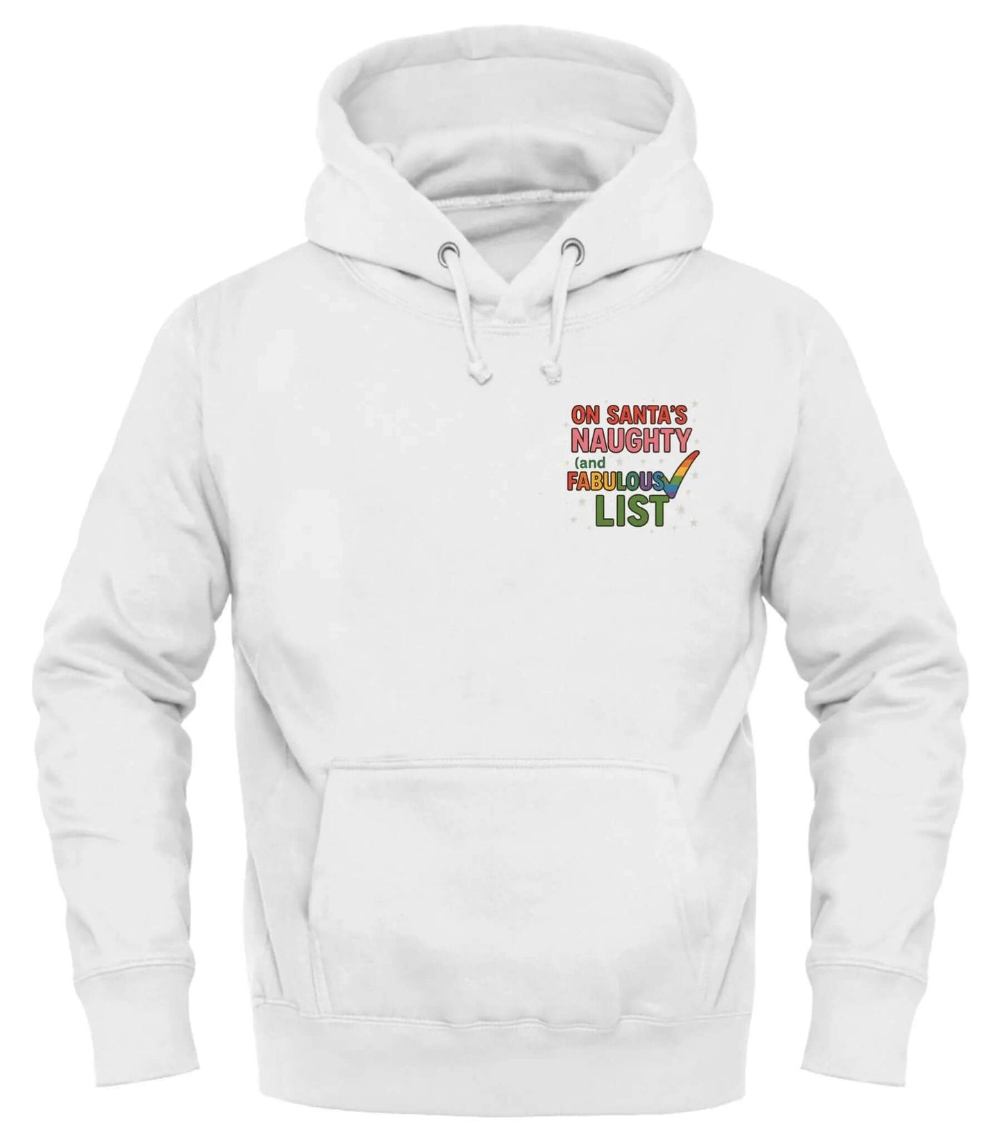 Naughty & Fabulous Holiday Hoodie – Good Trouble Hoodie for Stylish Fun - Good Trouble Fashion