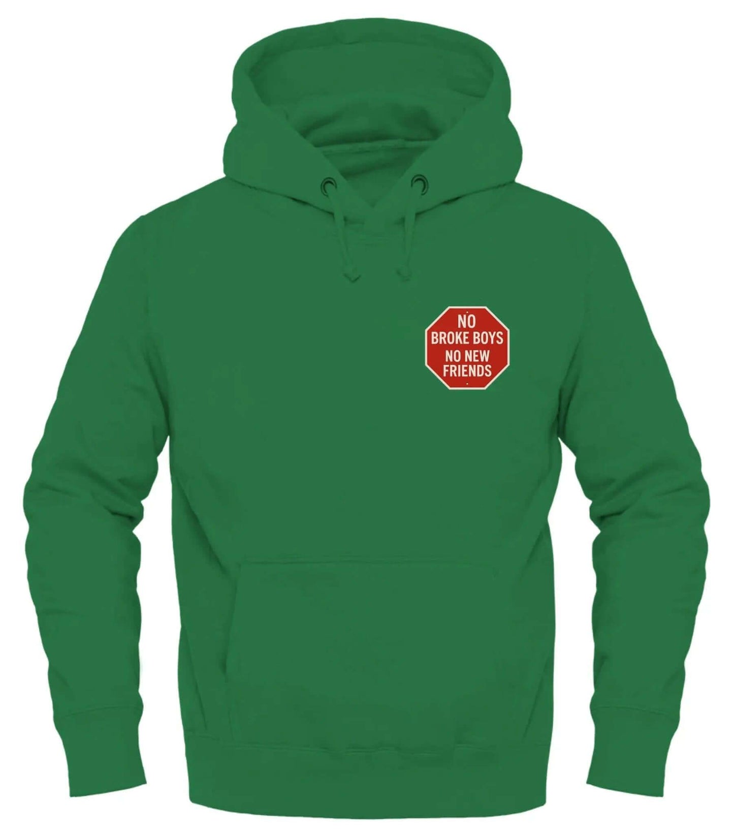 No Broke Boys Hoodie - Stylish & Comfortable Hooded Sweatshirt - Good Trouble Fashion