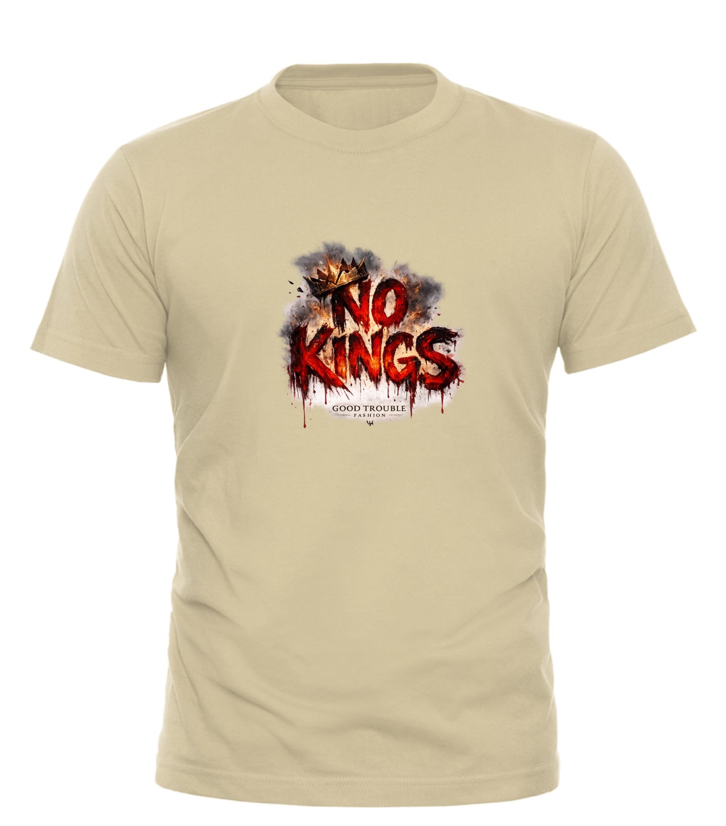 NO KINGS T-Shirt - Rule Your Style with Boldness and Attitude - Good Trouble Fashion