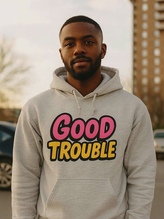 Good Trouble Hoodie - Trendy Streetwear | Good Trouble Fashion