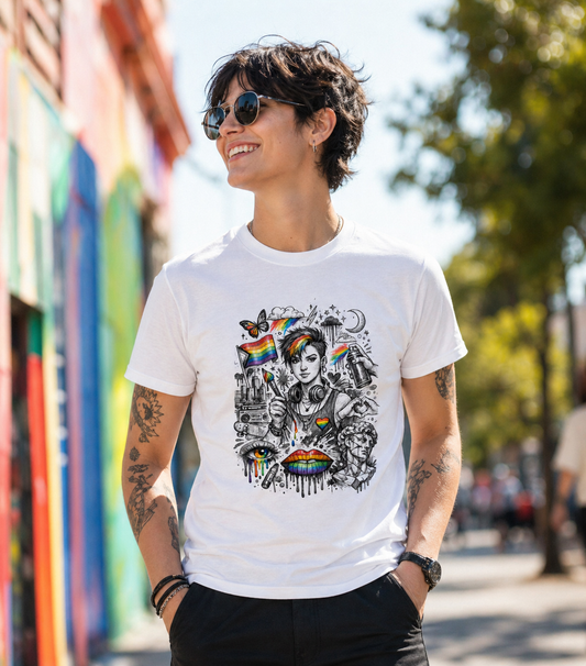 Pride Is ART TEE - Good Trouble Fashion