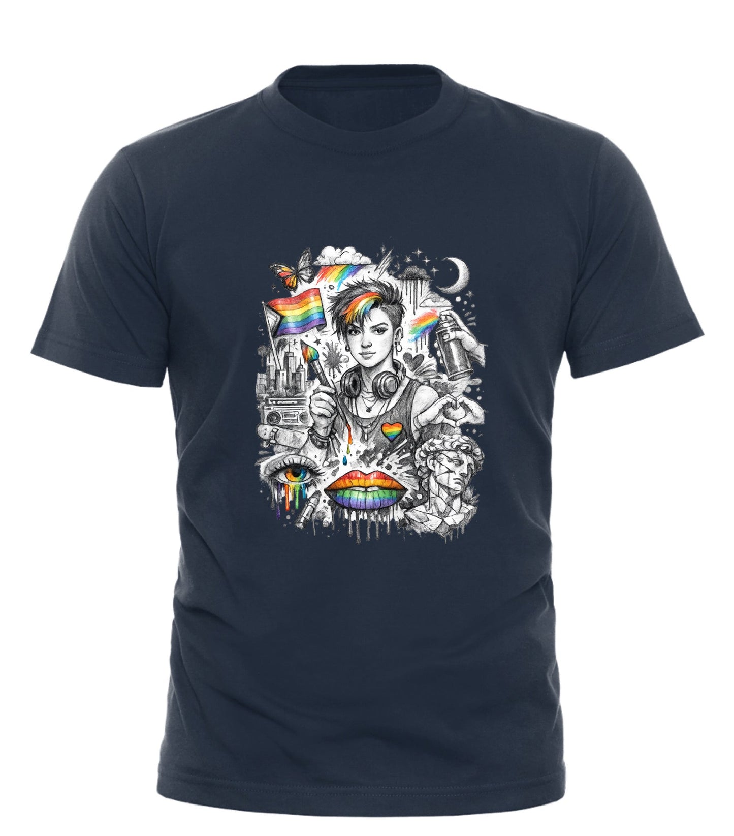 Pride Is ART TEE - Good Trouble Fashion