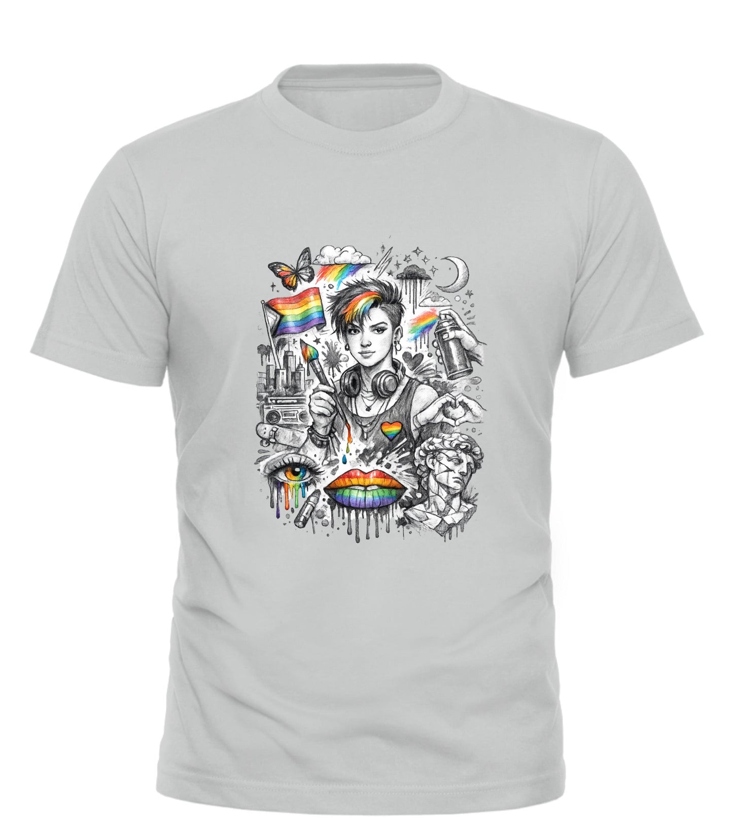 Pride Is ART TEE - Good Trouble Fashion