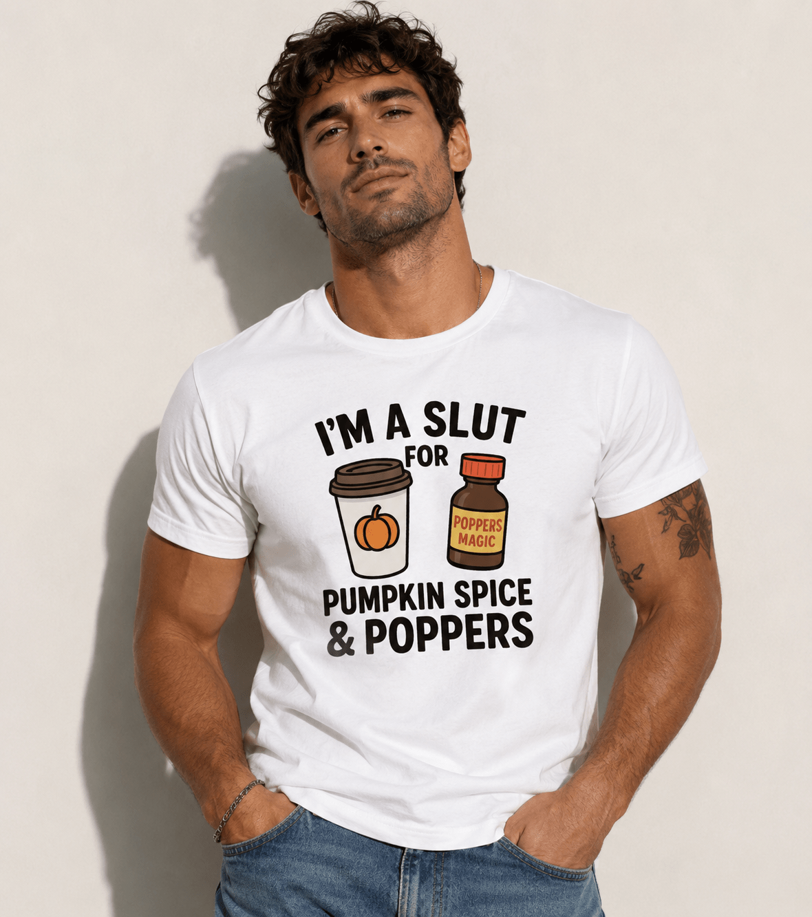 Pumpkin Spice T-shirt for Fall Fun and Style - Good Trouble Fashion