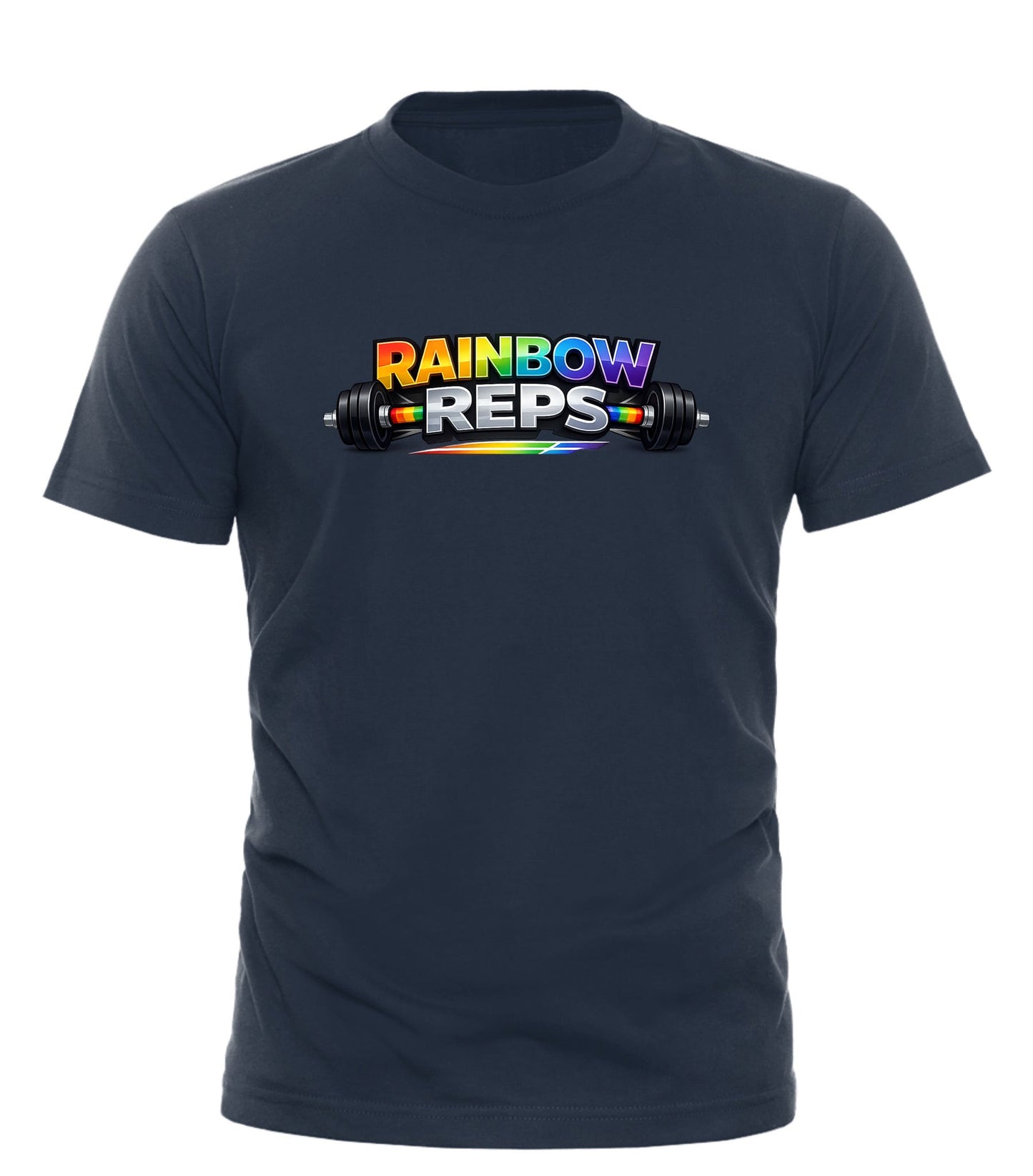 Rainbow Pride Gym Tee | Celebrate LGBTQ+ Pride with Good Trouble Fashion - Good Trouble Fashion