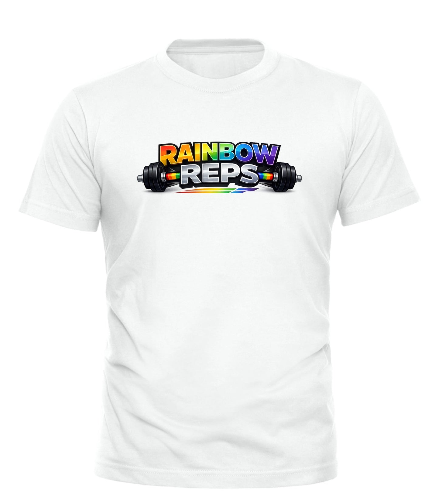 Rainbow Pride Gym Tee | Celebrate LGBTQ+ Pride with Good Trouble Fashion - Good Trouble Fashion