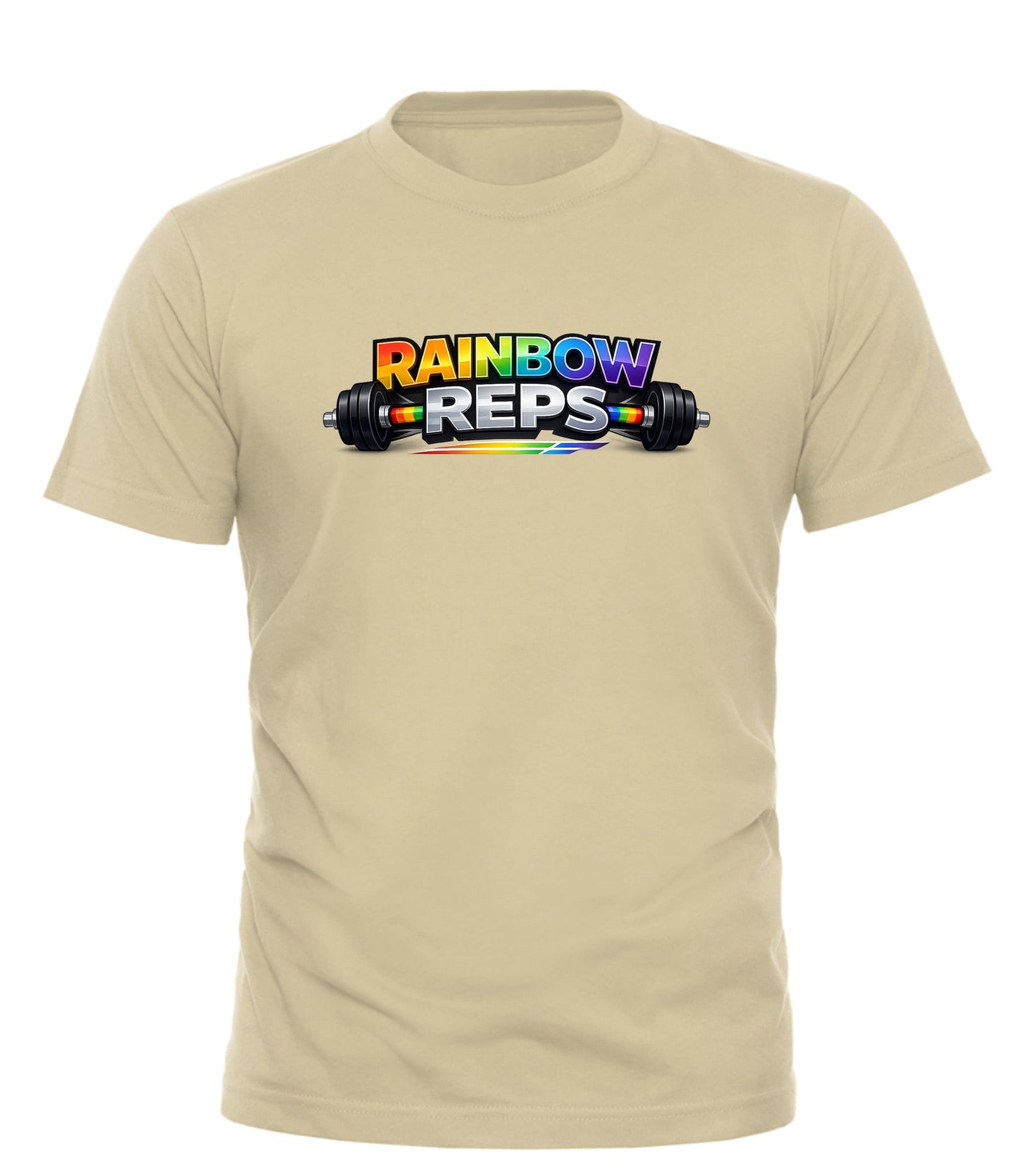 Rainbow Pride Gym Tee | Celebrate LGBTQ+ Pride with Good Trouble Fashion - Good Trouble Fashion