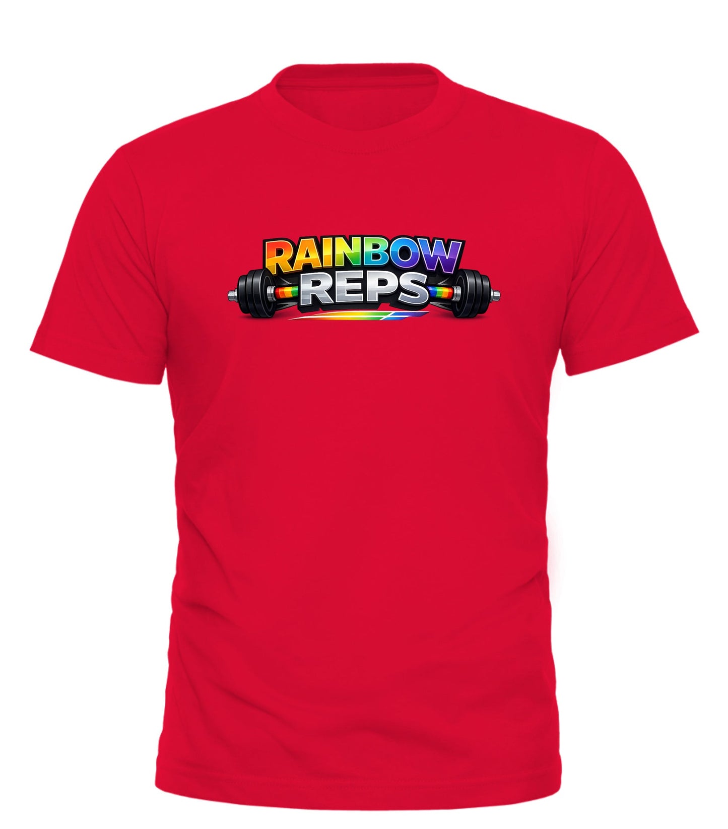 Rainbow Pride Gym Tee | Celebrate LGBTQ+ Pride with Good Trouble Fashion - Good Trouble Fashion