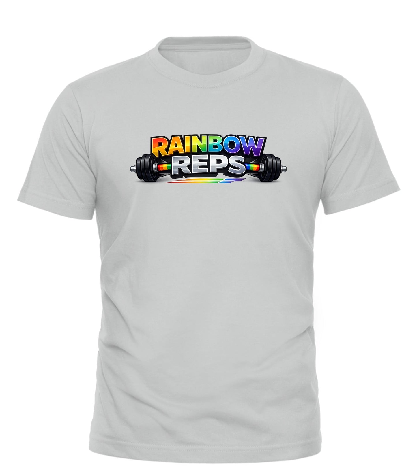 Rainbow Pride Gym Tee | Celebrate LGBTQ+ Pride with Good Trouble Fashion - Good Trouble Fashion