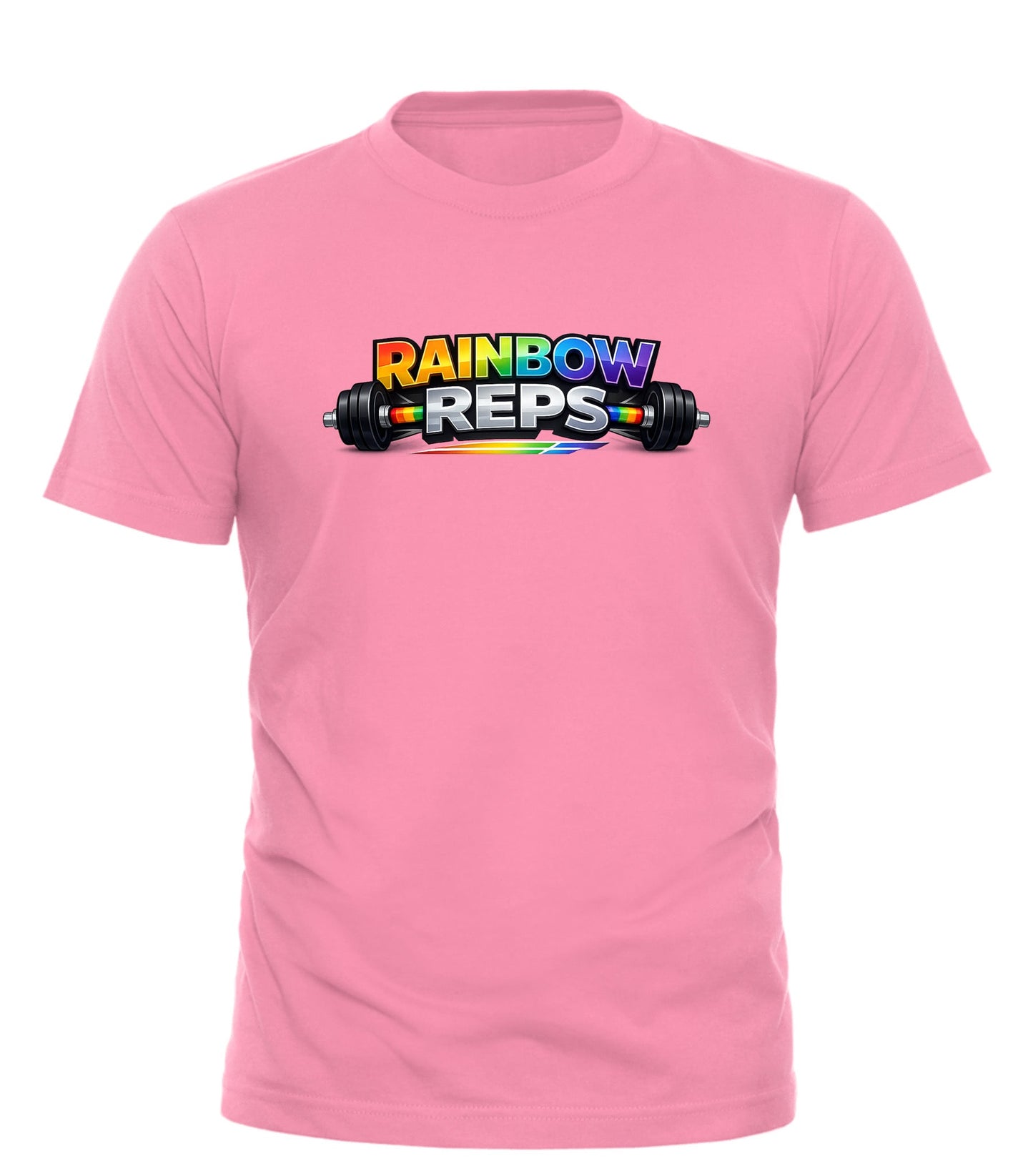 Rainbow Pride Gym Tee | Celebrate LGBTQ+ Pride with Good Trouble Fashion - Good Trouble Fashion