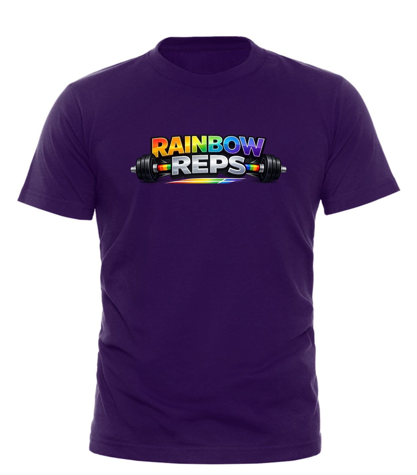 Rainbow Pride Gym Tee | Celebrate LGBTQ+ Pride with Good Trouble Fashion - Good Trouble Fashion