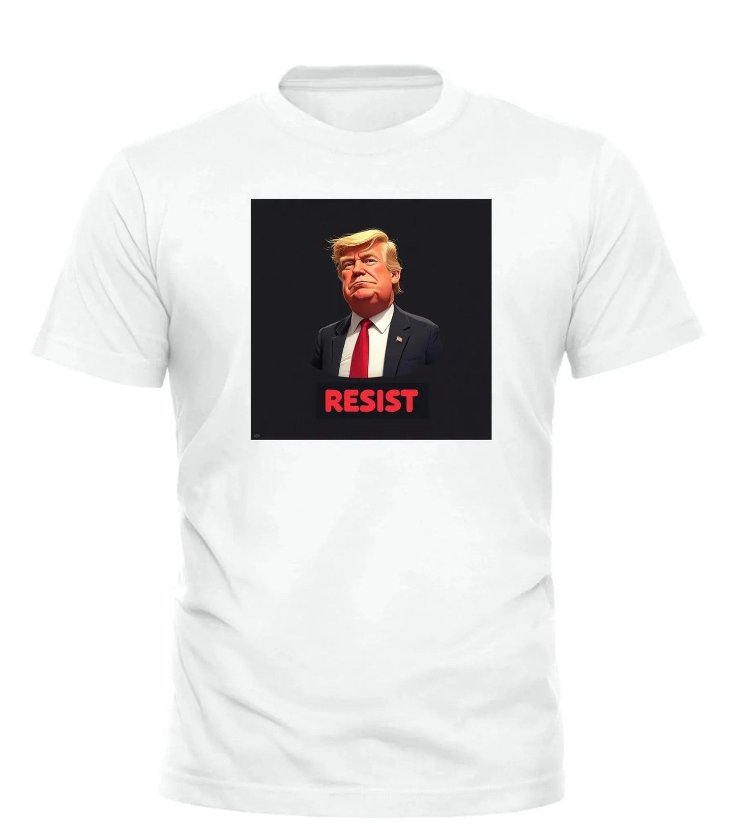 Resist Trump Graphic Tee - Bold Statement Resist Trump T-shirt - Good Trouble Fashion