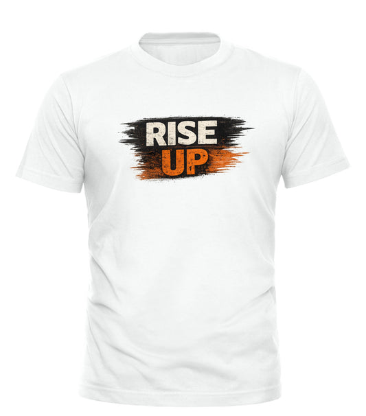 Rise Up Tee - Empowerment Graphic T-Shirt for Inspiration and Motivation - Good Trouble Fashion