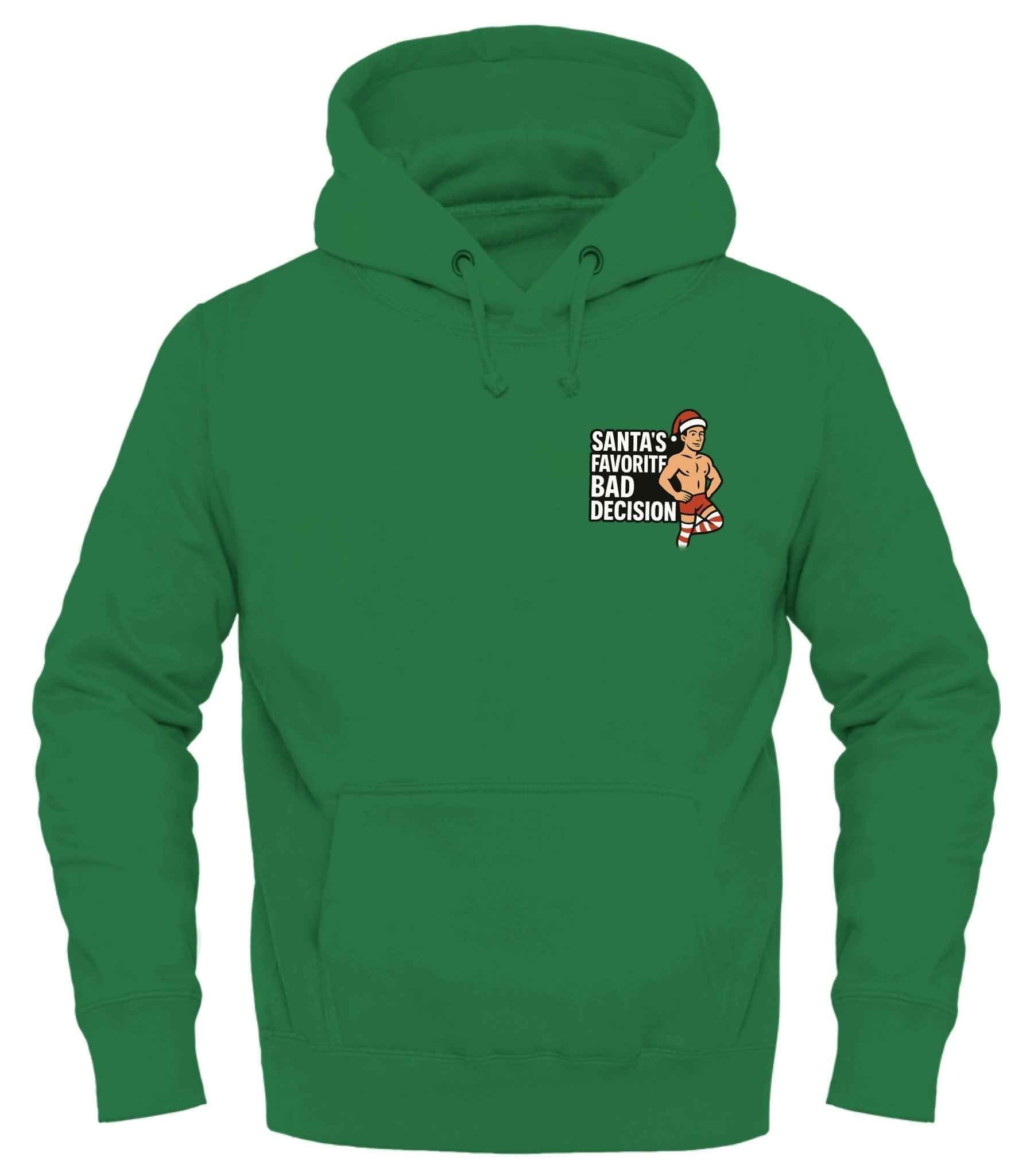 Santa's Favorite Hoodie - Perfect Bad Decision for Holiday Cheer - Good Trouble Fashion