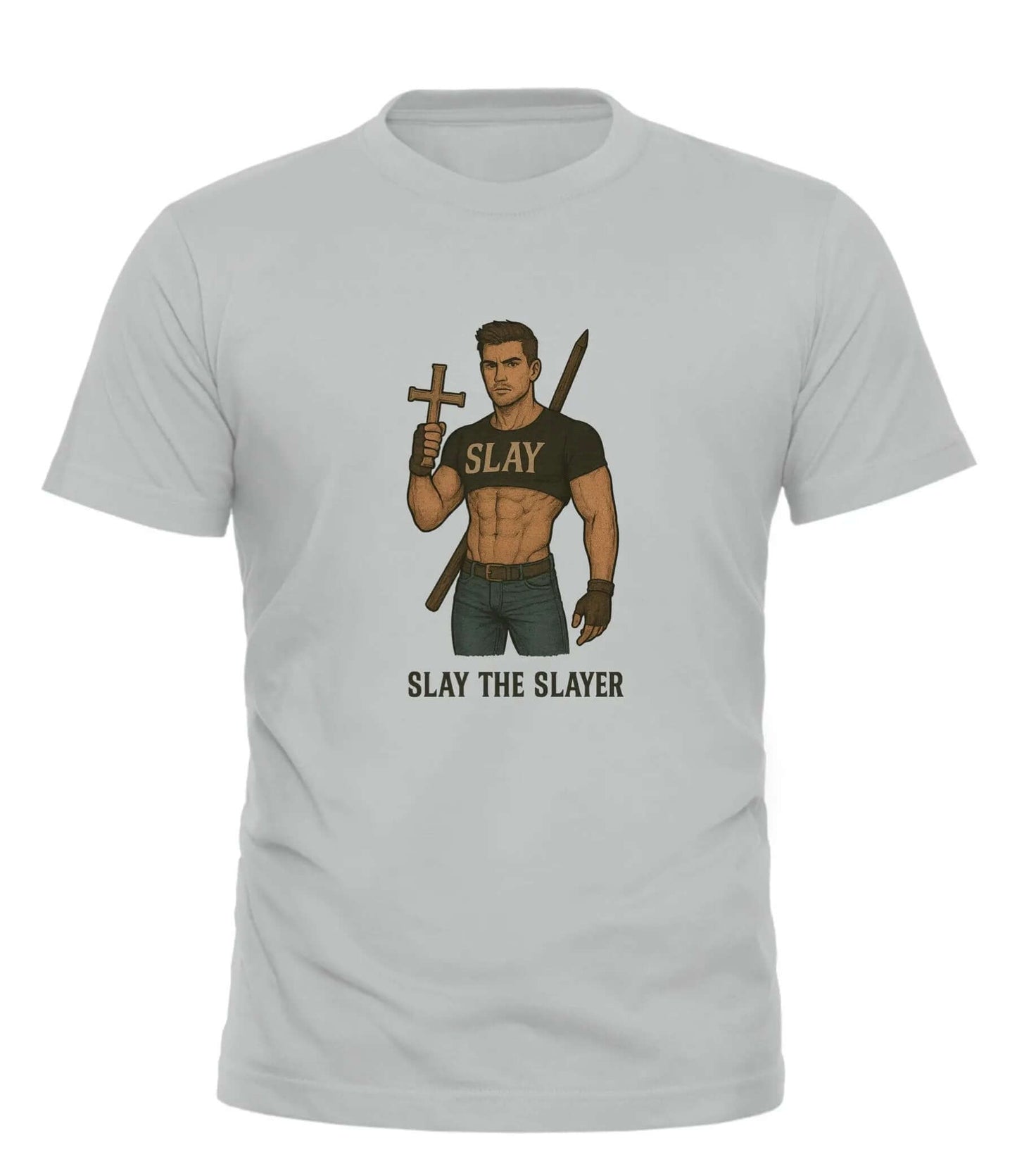 Slay the Slayer Tee for Fearless Fashion Statement - Good Trouble Fashion