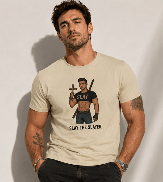 Slay the Slayer Tee for Fearless Fashion Statement - Good Trouble Fashion