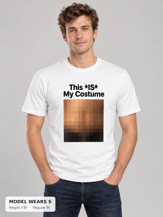 This Is My Costume Tee on model wearing size S - Good Trouble Fashion