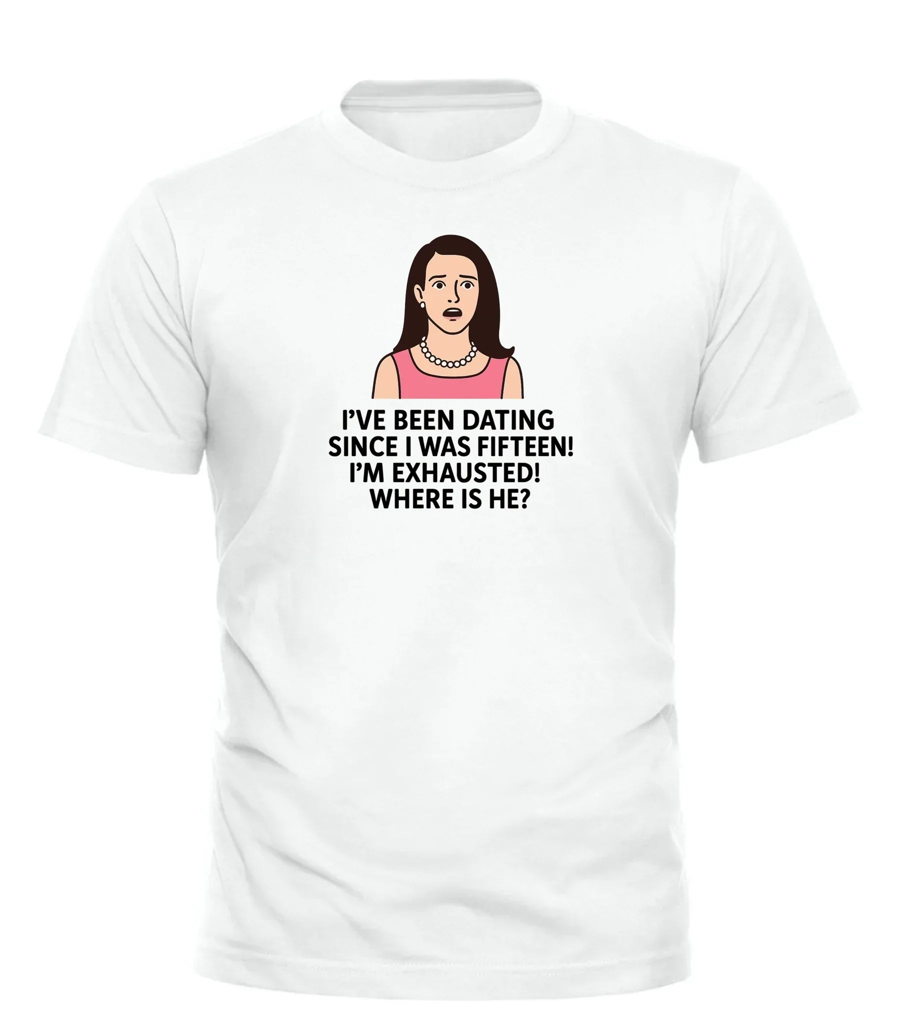 Good Trouble Fashion Exhausted Charlotte Tee